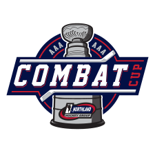 Combat Cup AAA Hockey Tournament Logo